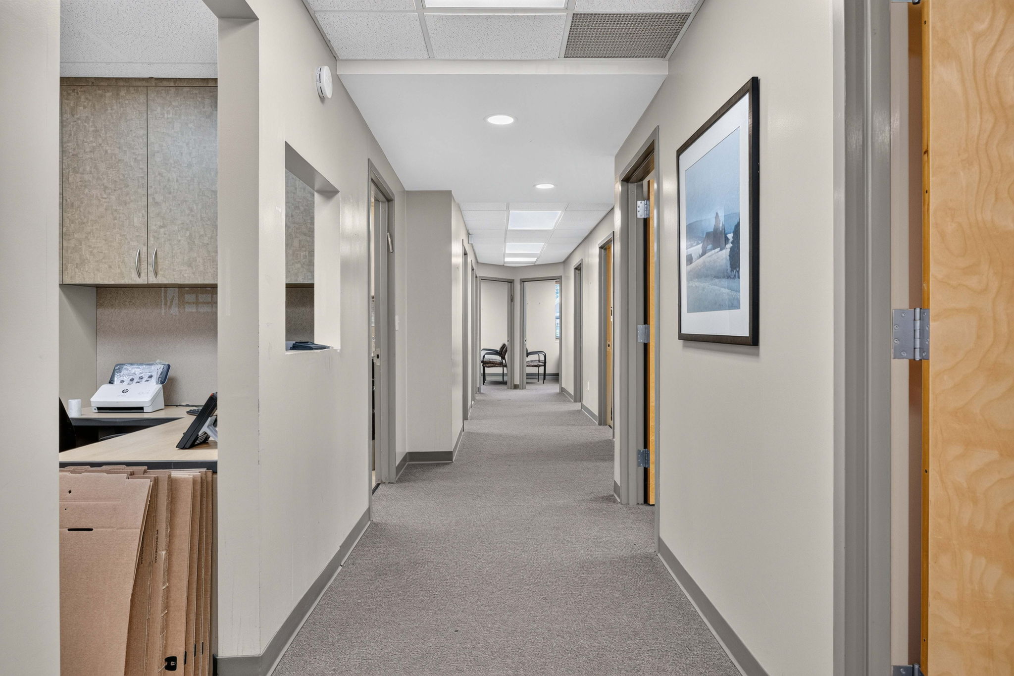 Medical corridor in Suite 309